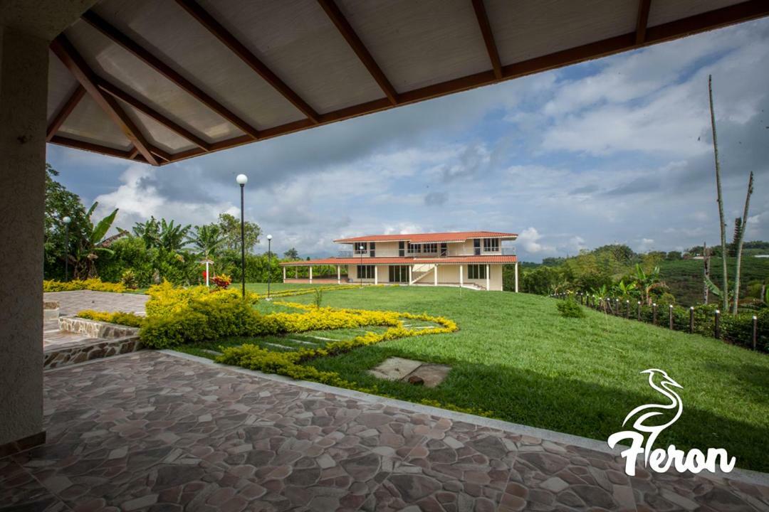 Finca Hotel Heron Quimbaya Exteriör bild
