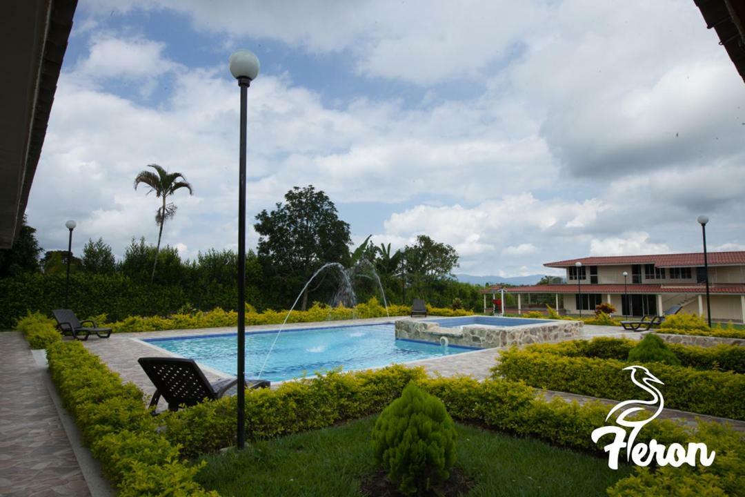 Finca Hotel Heron Quimbaya Exteriör bild