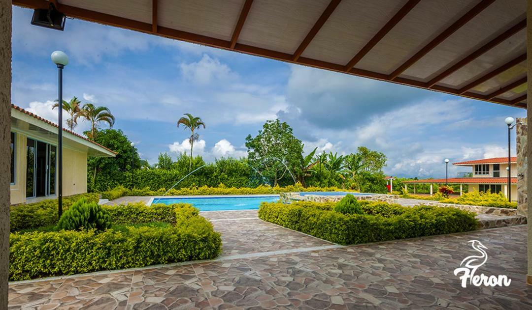 Finca Hotel Heron Quimbaya Exteriör bild